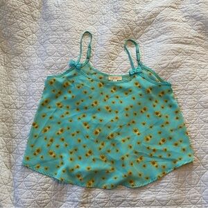 Cutie sunflower crop top